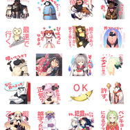 『ダンジョントラベラーズ2-2』の「LINEスタンプ」や「着せかえ」が配信！ 『WHITE ALBUM2』とのコラボダンジョンも登場