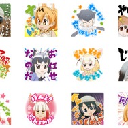 これがあればLINEでいつでも「すっごーい！」─「けものフレンズ」のしゃべるスタンプ登場