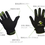 「手と指」でゲームが操作できるウェアラブルグローブが登場！ PC/iOS/Androidに対応