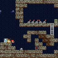 探索型2DACT『ドウクツジマ』配信開始！ 親子が『プチコン3号』で制作した受賞作がパワーアップして登場