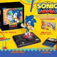 『ソニックマニア』配信日が8月16日に決定! メガドラ台座付きソニックフィギュアを同梱した限定版も登場