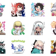 『Fate/Grand Order』LINEスタンプ第2弾! 今度はデフォルメイラストで登場