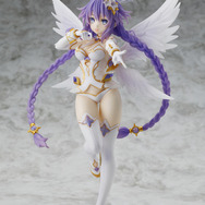 『四女神オンライン』「パープルハート」のセクシーでキュートなフィギュアが登場、タペストリー付きの限定版も