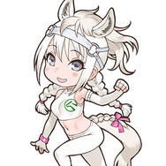 「すっごーい」が4億回を突破！ 「JRA×けものフレンズ」コラボが始動─吉崎観音が“サラブレッド”のフレンズを描き下ろし