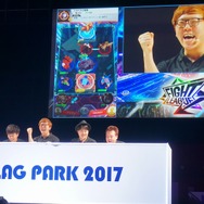 【レポート】4×3のフィールドで火花を散らす！「タッグでやろうぜ！ファイトリーグ！」ステージでHIKAKINらがガチバトルを展開