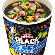 カップヌードルの新商品がどう見ても『スプラトゥーン2』！？イカ墨＆スプラッシュ柄を採用