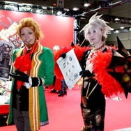 【レポート】Fateが全力で楽しめるプラスワンブースにノッブ襲来！クー・フーリン[オルタ]とメイヴによるライブペインティングも