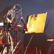 【レポート】Fateが全力で楽しめるプラスワンブースにノッブ襲来！クー・フーリン[オルタ]とメイヴによるライブペインティングも