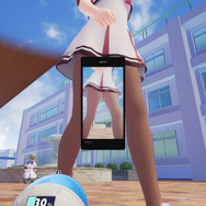 VR専用“眼”STG『ぎゃる☆がんVR』Steamにいきなり配信！ 悪魔を吸い込む新装備も登場─「スカートがめくれるのは“偶然”」