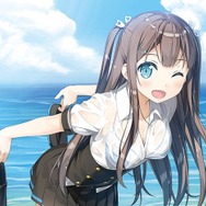 アンジュ・ヴィエルジュ』水着姿の日向美海が登場するパネル