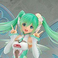 「レーシングミク 2017 Ver.」予約受付開始―クリアパーツで再現された長い髪とフリルスカートが可愛すぎる！