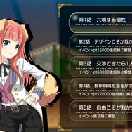 『レジェンヌ』初のイベント「制服、それは我が主張！」開催！限定素材を集めて新衣装を製作しよう