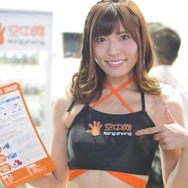 KONGZHONGブース／大出未季さん（Twitter：@mikitty3_ooide）