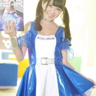 ソフトギアブース／桜井はるかさん（Twitter：@pink_harupin）