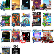 インディーゲームのキャラが激突するスマブラ風ACT『Indie Pogo』―Kickstarterの目標達成