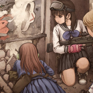 『3jus』ティザーサイトを更新―学生集団がテレビ局をジャック、制服に銃というアンバランスな姿で声明を発表！