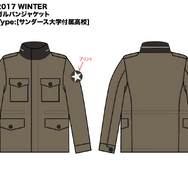 防寒性と着心地を追求した本格冬場仕様「ガルパンツァーブルゾン」新たにBC自由学園を加え発売決定