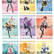 「B2タペストリー全9種」各3500円（税抜）(C)ＡＢＣ-Ａ・東映アニメーション(C)Crypton Future Media, INC. www.piapro.net