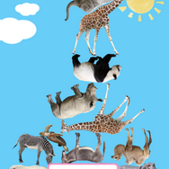 対戦型物理シュールパズル『どうぶつタワーバトル』が人気急上昇！一時は『ポケ森』を超す