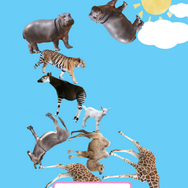 対戦型物理シュールパズル『どうぶつタワーバトル』が人気急上昇！一時は『ポケ森』を超す