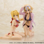 「ネロ・クラウディウス 水着Ver.」「ジャンヌ・ダルク 水着Ver.」各12,800円（税抜）（C）TYPE-MOON （C）2016 Marvelous Inc.