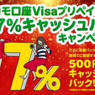 クリスマスだ、買い物だ!ドコモ口座にて“Visaプリペイド 最大7%キャッシュバックキャンペーン”開始