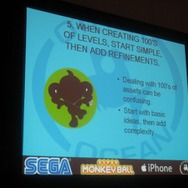 【GDC 2009】iPhone向け『モンキーボール』から得られた教訓
