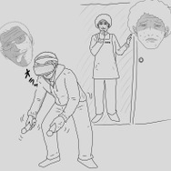 【吉田輝和のVR絵日記】『The Elder Scrolls V: Skyrim VR』で寝てるおっさんに壺乗せてみた