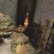 【吉田輝和のVR絵日記】『The Elder Scrolls V: Skyrim VR』で寝てるおっさんに壺乗せてみた