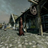 【吉田輝和のVR絵日記】『The Elder Scrolls V: Skyrim VR』で寝てるおっさんに壺乗せてみた