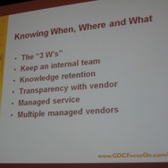 【GDC 2009】ゲーム開発をアウトソースする際のポイント