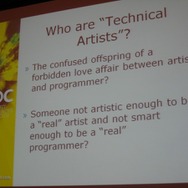 【GDC 2009】知られざる「テクニカルアーティスト」の重要性
