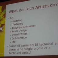 【GDC 2009】知られざる「テクニカルアーティスト」の重要性