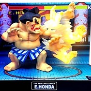 「エドモンド本田」のフィギュアが登場、百烈張り手が光って唸る！