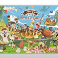 カプコンカフェにて『モンスターハンター：ワールド』とのコラボがスタート―ハンターの食事も楽しめる！