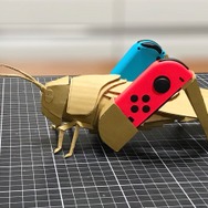 『Nintendo Labo』ダンボールコントローラーをファンが早速再現―トノサマバッタの脚にJoy-Conが！