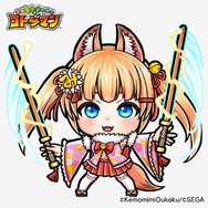 『共闘ことばRPG コトダマン』に「バーチャルのじゃロリ狐娘YouTuberおじさん」登場!