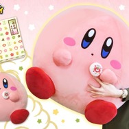まんぷく姿のカービィがビッグなぬいぐるみで登場！プププランド