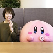 まんぷく姿のカービィがビッグなぬいぐるみで登場！プププランド