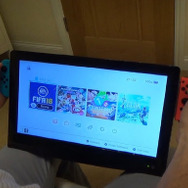 海外ゲーマーがニンテンドースイッチを大画面化！ 携帯モードでも迫力のプレイが可能に