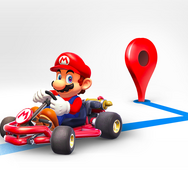 あのマリオが期間限定でGoogleマップアプリとコラボ！マリオが目的地まで案内してくれる