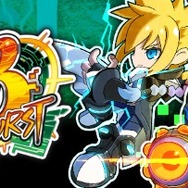 爽快2D横スクロールアクション『ぎゃるガンヴォルト バースト』配信開始!