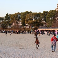 『FGO』水幕電子描画を披露！水上を彩る雅なサーヴァント、北斎が海を駆ける！