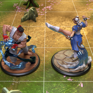 『ストリートファイター』がミニチュアボードゲームに！Kickstarterで限定販売開始