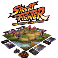 『ストリートファイター』がミニチュアボードゲームに！Kickstarterで限定販売開始