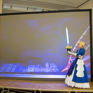 『Fate』セイバーの宝具エクスカリバーが撃てるぞ！「テクノアルタ」のプロジェクションマッピング展示を体験してきた