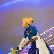 『Fate』セイバーの宝具エクスカリバーが撃てるぞ！「テクノアルタ」のプロジェクションマッピング展示を体験してきた