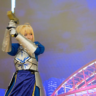 『Fate』セイバーの宝具エクスカリバーが撃てるぞ！「テクノアルタ」のプロジェクションマッピング展示を体験してきた