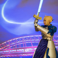 『Fate』セイバーの宝具エクスカリバーが撃てるぞ！「テクノアルタ」のプロジェクションマッピング展示を体験してきた