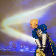 『Fate』セイバーの宝具エクスカリバーが撃てるぞ！「テクノアルタ」のプロジェクションマッピング展示を体験してきた